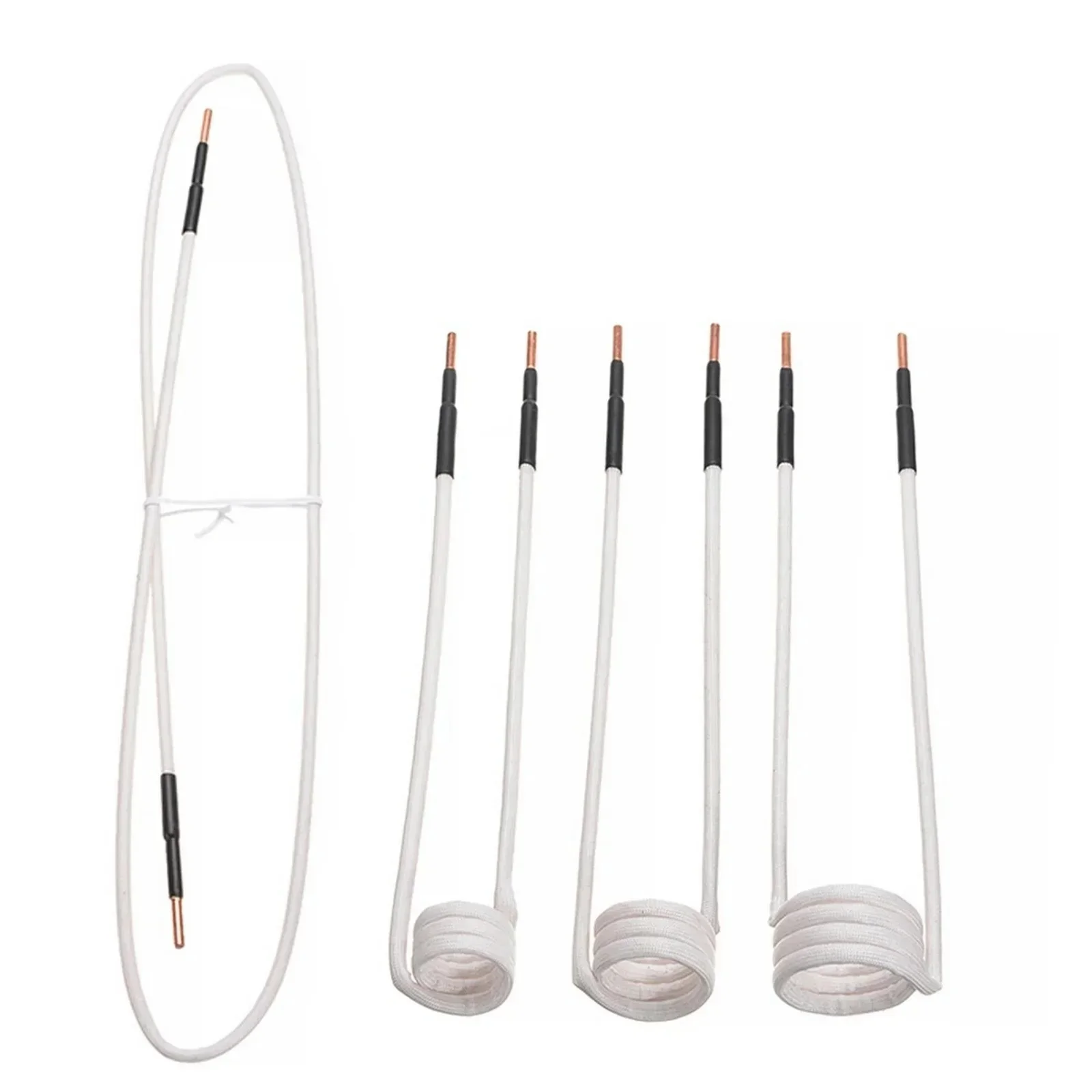 4Pcs Induction Bolt Heaters Coils Electric Flameless Heating Element Magnetic Induction Heater Kit Car Repair Tools