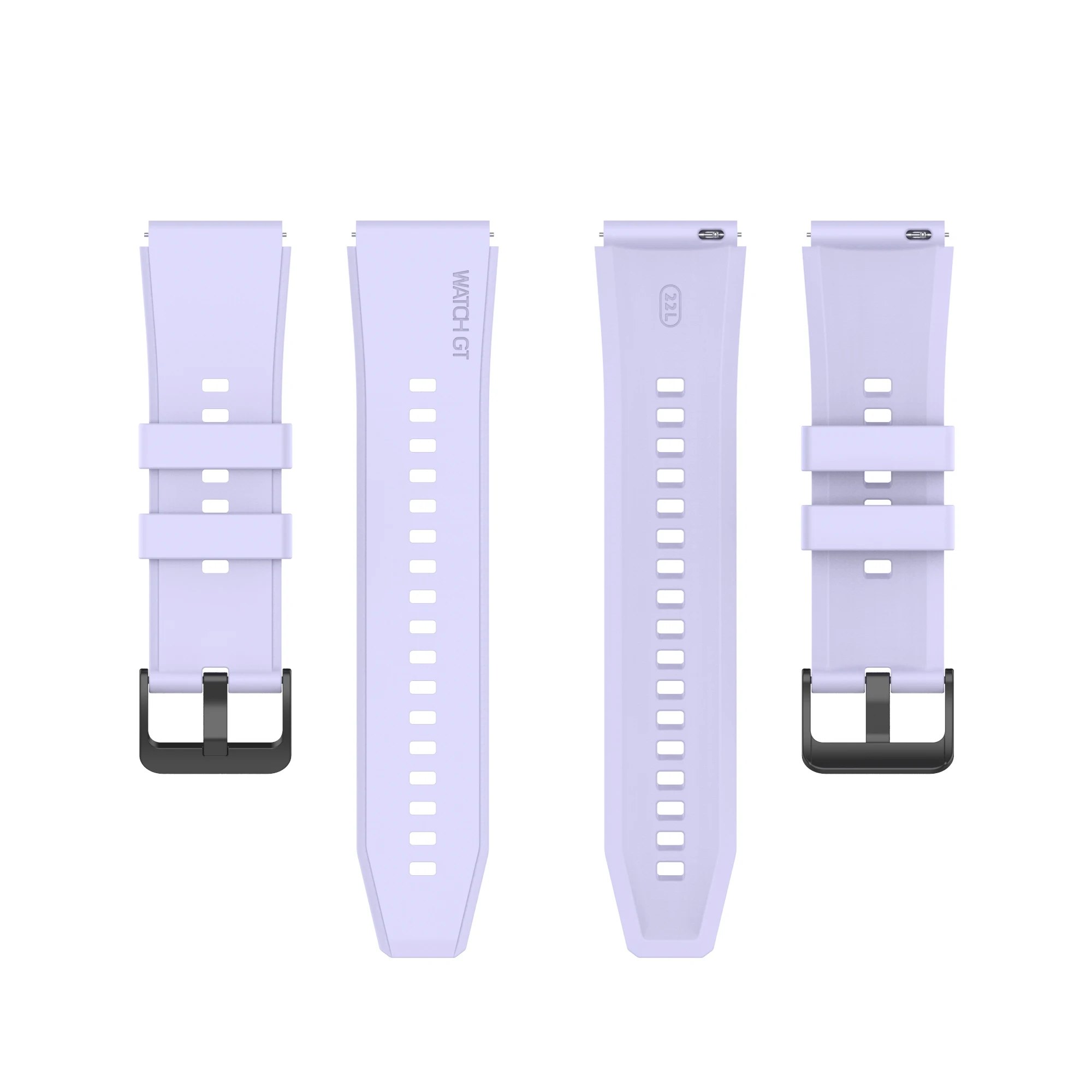 Silicone Replacement Watch Strap, 20/22mm - Versatile Bracelet