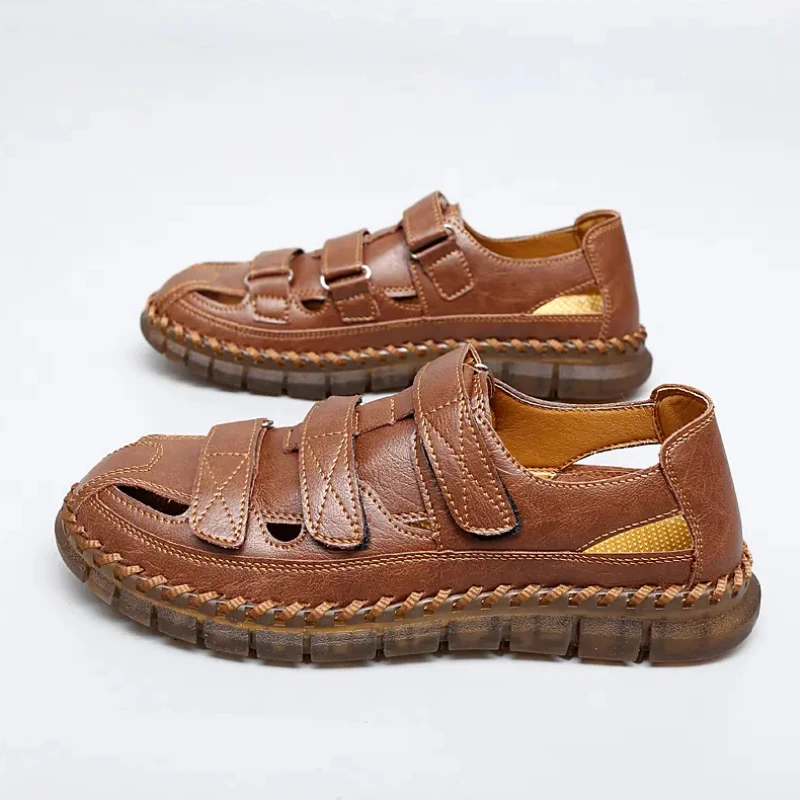 

Мужские спортивные сандалии, Повседневная модная обувь с вырезами, Женская масса, однотонные женские сандалии