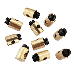 10 - Piece Off - Road Motorcycle Throttle Cable Stop Bolt Set (10pcs)