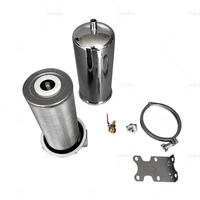 10 นิ้วจัมโบ้สแตนเลสกรองเชลล์ด้านหน้ากรอง 1 ไมครอน 5 ไมครอนสแตนเลสตลับกรอง 1um5um10um Prefilter 3