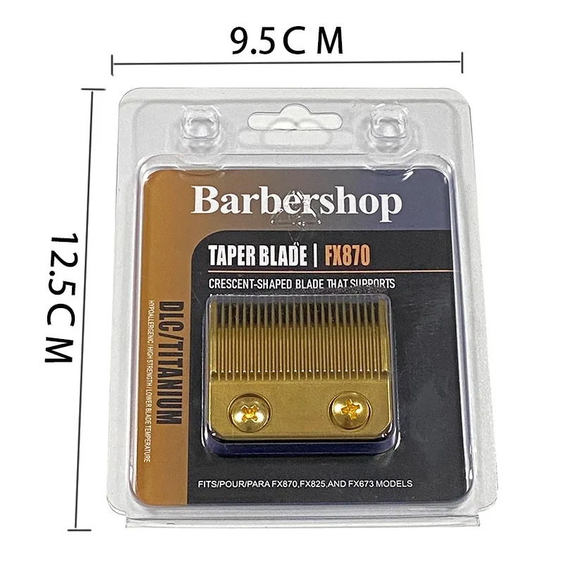Suitable for BaByIissPRO FXRF2G replacement blade FX870G/FX707Z/FX8010B/FX802G trimmer hair clipper replacement faded blade 4