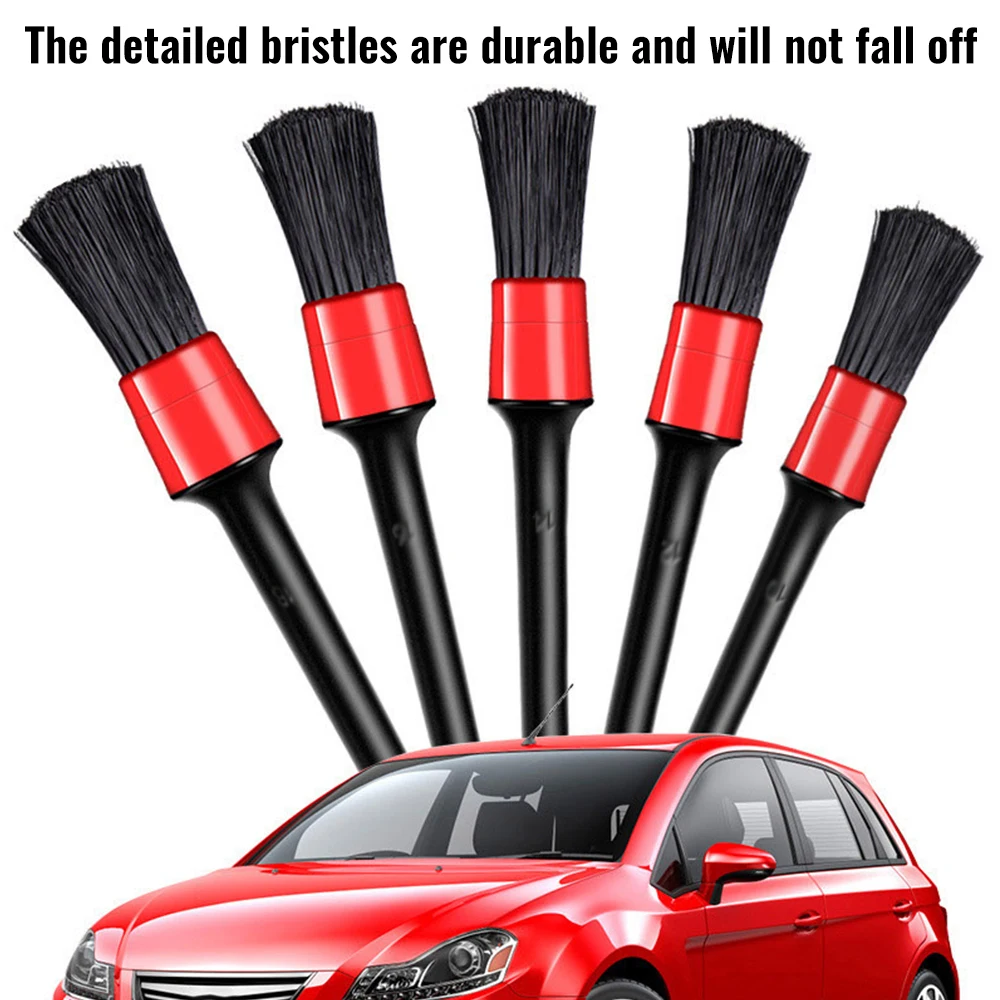 Boar Hair Car Detailing Brushes - Detail Brush 4 Piece Set – SudMagic