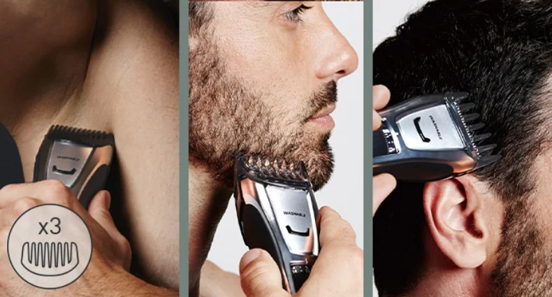 Description Picture 4 of itemPanasonic Performance Hair Clippers with 2 Attachments and Adjustable Length Settings Corded or Cordless Trimmer for Hair