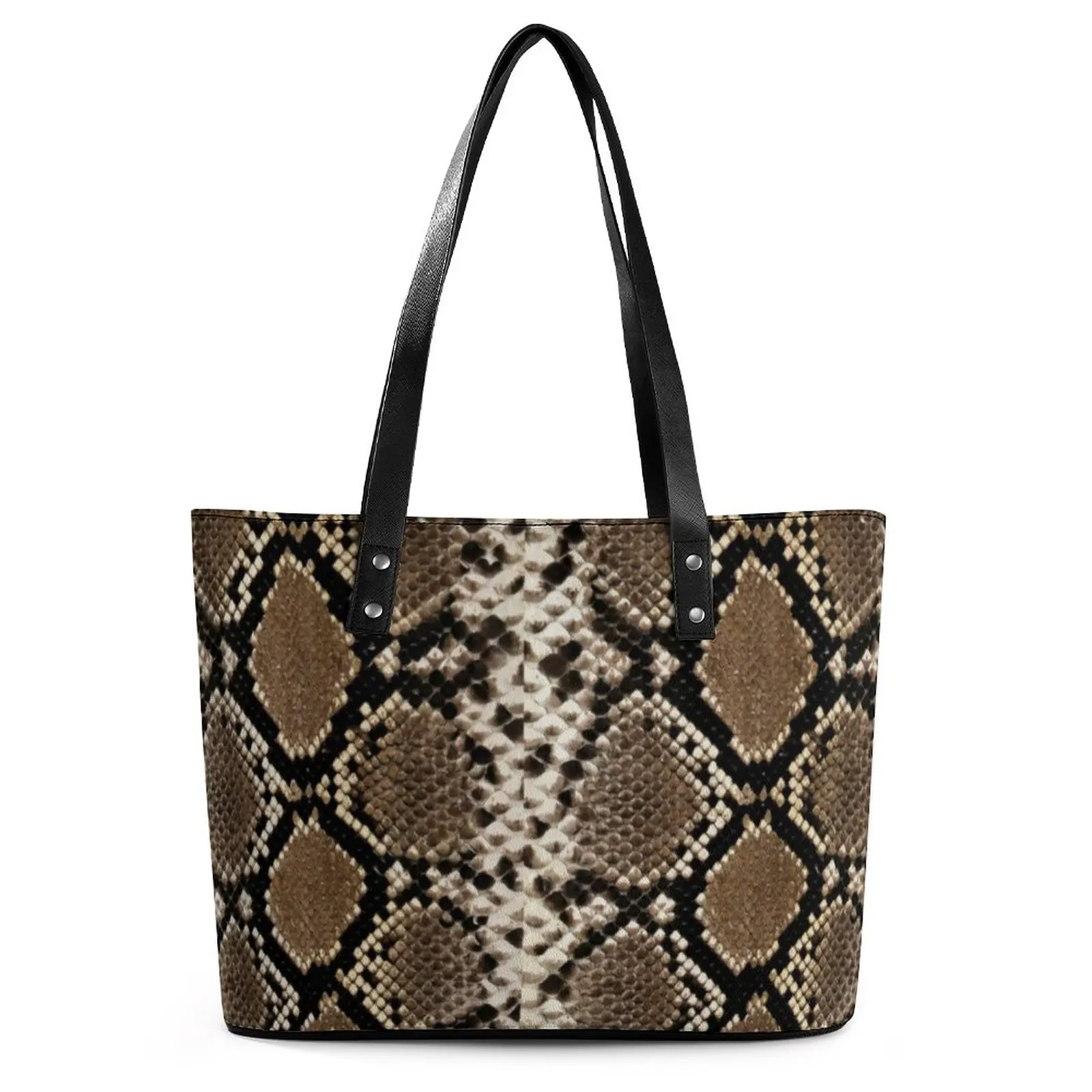 Schwarze tasche schlangenoptik Clearance