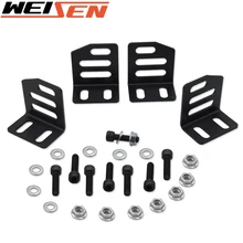 Supports de montage de siège latéral de conduite bas réglable, accessoires de voiture, convient à la plupart des glissières de sièges de mariée Sparco Recaro 
