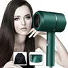 500W Hairdryer Brush Ceramic Styler with Diffuser, Lightweight Fast Drying Travel Blow Dryer 1