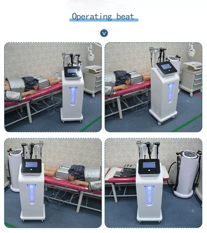 5D/8D Carving Slimming Vacuum Cavitation Ultrasonic Weight Loss Body Sculptig Fat Cellulite Removal Beauty Machine Shape Massage 6
