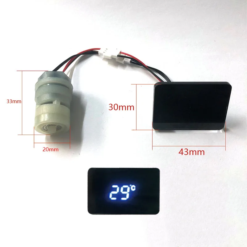 ก๊อกน้ําห้องน้ําชุดฝักบัวระบบ Universal Digital Display Hydro Generator อะไหล่เปียโนอุปกรณ์อาบน้ํา 1