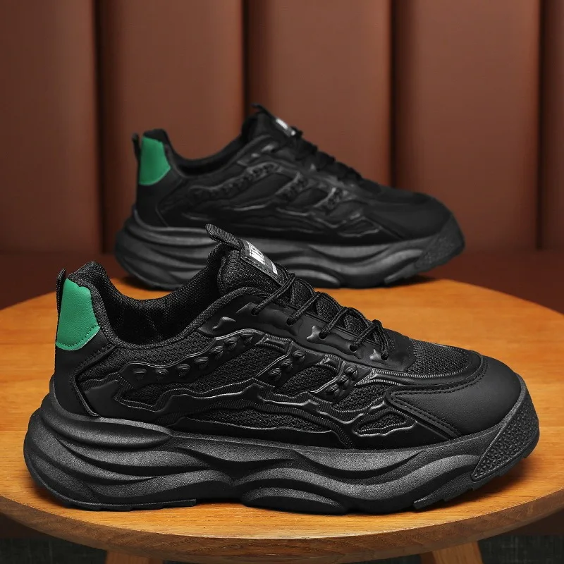 

2024 Summer Men‘s Sneakers Fashion Comfortable Sports Shoes Tennis Shoes Hot Sales Flats Laceup Vulcanized Shoes Tenis Masculino