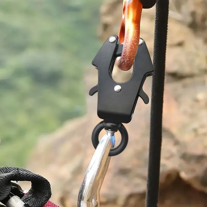 Dog Leash Clasp Dog Leash Collar Linking Swivel Frog Clip Quick Release Locking Pet Supplies Metal Hardware Buckle for Hiking