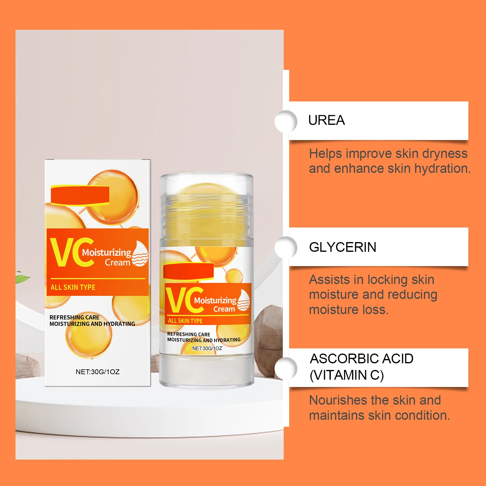 Foot Care Moisturizing Stick-A Gentle, Portable Foot Care Stick for Daily Use, Hydrating&Moisturizing Feet with Easy Application