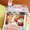 Children Toys Baby Clip Machine Coin Operated Game Console with Music Small Sized Stuffed Toy Game Equipment Puzzle Game Console 4