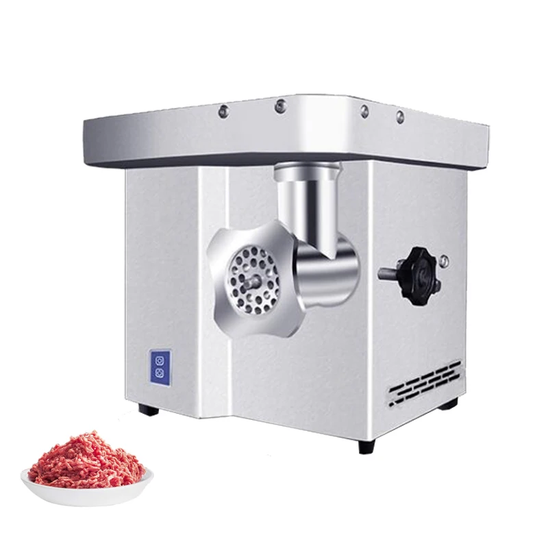 

Stainless Steel Meat Grinder Electric Sausage Stuffer Maker Heavy Duty Household Meat Mincer 1100W