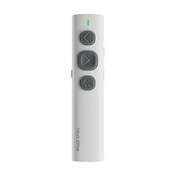 Enhanced Bluetooth Remote for Page Turning, Media Control, and Photo Capture (White)