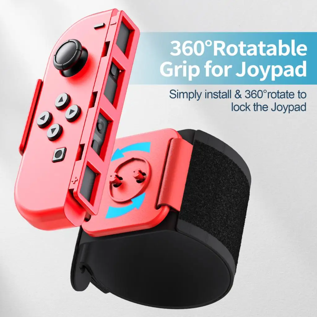OIVO for Switch Adjustable Just-Dance Wrist Bands for Joycon Controller Elastic Hand Strap Nintendo Switch Game Accessory