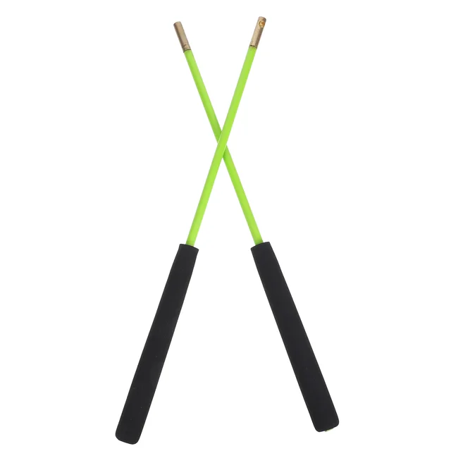 2 Pcs Anti Slip Handle Diabolo Stick Lightweight Ergonomic Design Chinese Bearing Reusable Team Sports Professional Juggling 5