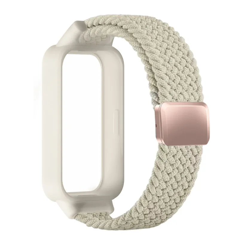 Braided Nylon Sports Strap with Magnetic Case Cover