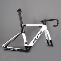 Cadre de vélo de route ultraléger en Fiber de carbone T1000 700 * 28C BB86 cadre de vélo de route frein à disque de routage interne complet Di2 47-58 cm 3