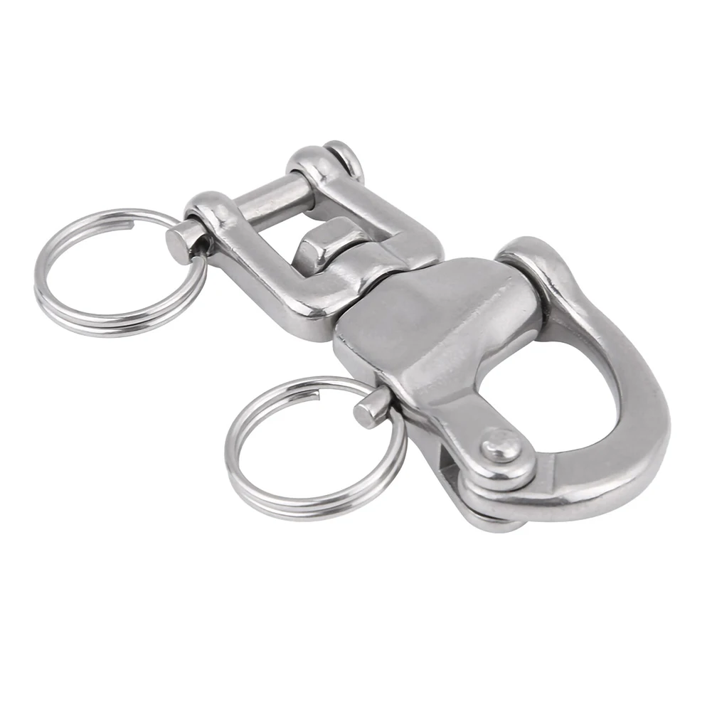 

Brand New Swivel Shackle Boat Parts Universal Fitment 316 Stainless Steel Accessories Hand Drawn Marine Hardware