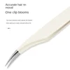 Fiber Tip Eyelash Extension Tweezer Volume Isolation Precise Lash Tweezers Nano Technology Eyebrow From Makeup Eyelash Tweezers 4