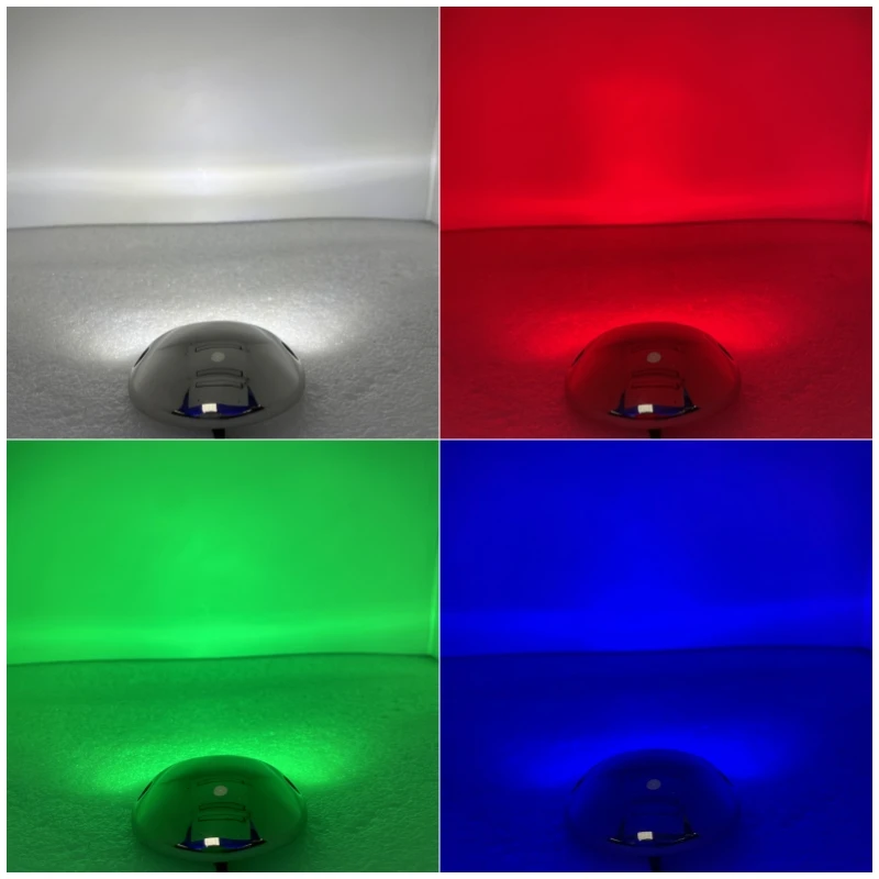 LED Downlight LED Underground Light 9W Half-Moon LED Stair Light Yacht Boat IP68 Waterproof Outdoor Recessed Landscape Pathway Yard Garden Step Floor Lamps Luces