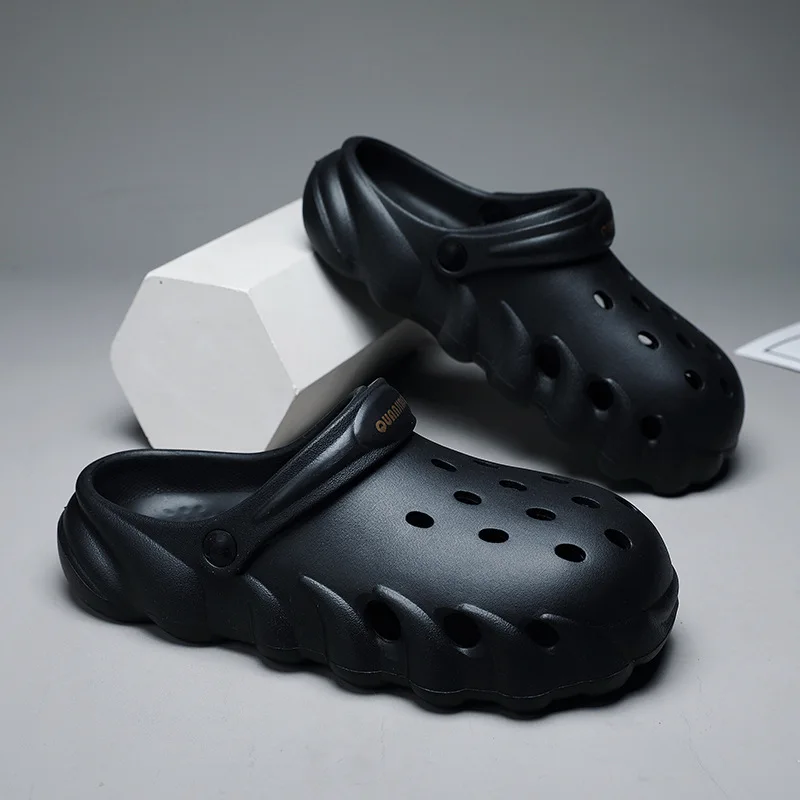 Men's And Women's Slippers Sandals Outdoor Non-slip Fashion Couple Beach Shoes Size 35-45