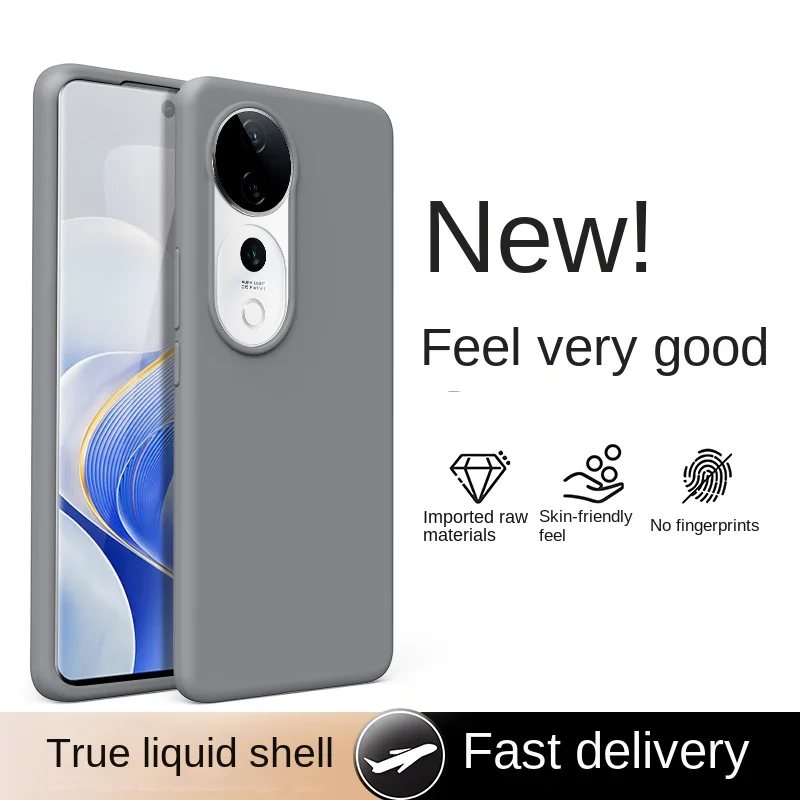 Luxury Liquid Silicone Shockproof Phone Case - Premium Protective Back Cover