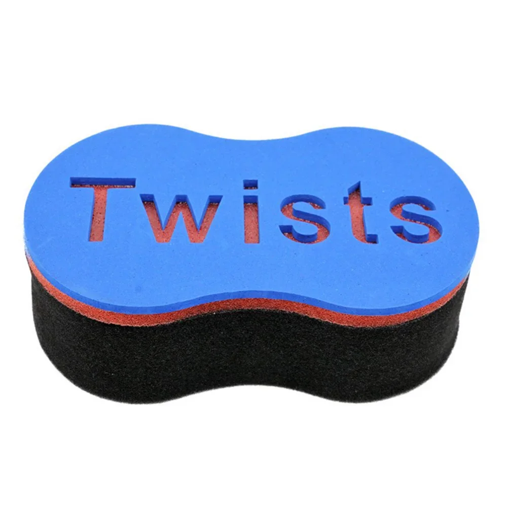 Description Picture 5 of itemDouble Sides Magic twist hair brush sponge,Sponge Brush for Natural,afro coil wave dread sponge brushes
