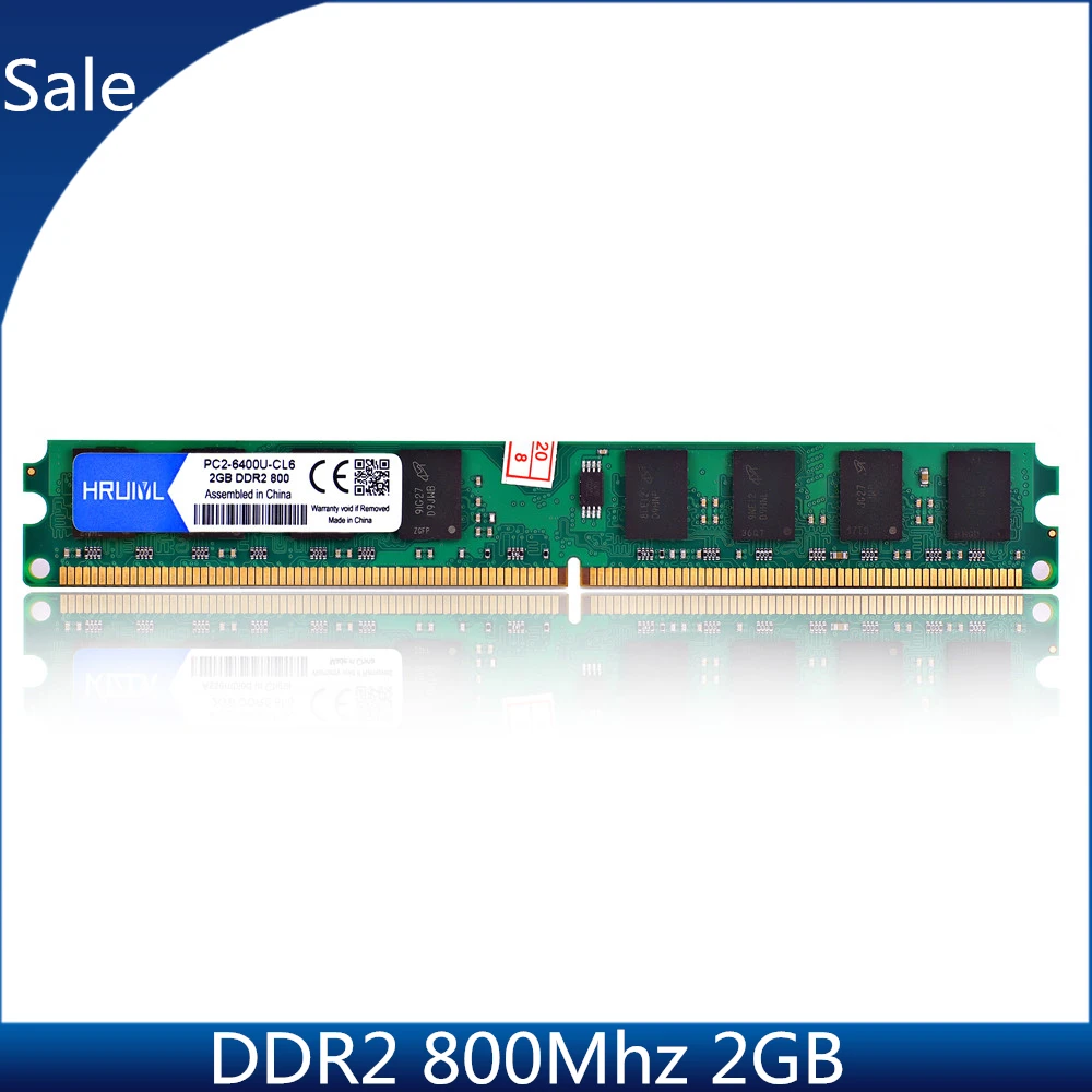 

Sale ram 2gb DDR2 800 mhz 800mhz PC2-6400 DIMM DDR 2 DDR2 2GB 2G Memory Ram Memoria for All Motherboard Desktop Computer PC