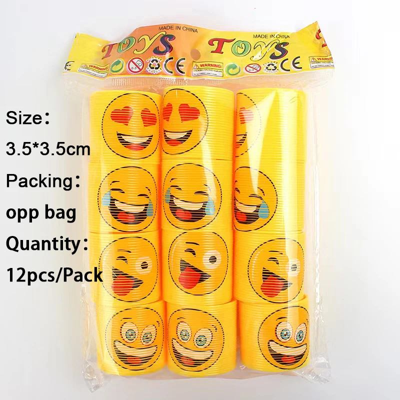 9cm Big Size Spiral Game Rainbow Crazy Spring Antistress Toy For Children Funny Outdoor Kids Party Favors Goodies Gift