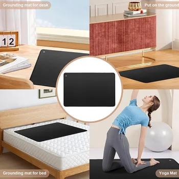 Earth Moon Grounding Massage Pad Anti static Grounding Pad 60x90CM Reduce Inflammation Improve Sleep Energy Recovery Yoga Mat 5