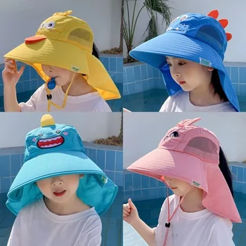 Kids Sun Protection Flap Hat 1