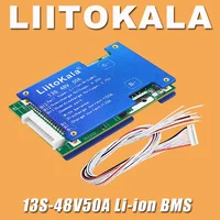 LIitoKala 10S/13S/16S/20S 36V 48V 60V 72V 20A/30A/50A batterie au Lithium BMS li-ion batterie panneau de protection d'équilibre 3