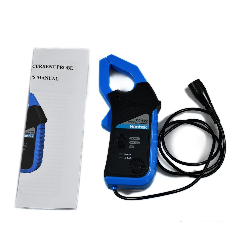 Hantek CC-800 AC/DC Current Clamp 5kHz Bandwidth 800A for Multimeter Oscilloscope/CC-65/CC-650 Multimeter Probe Measurement oscilloscope probe
