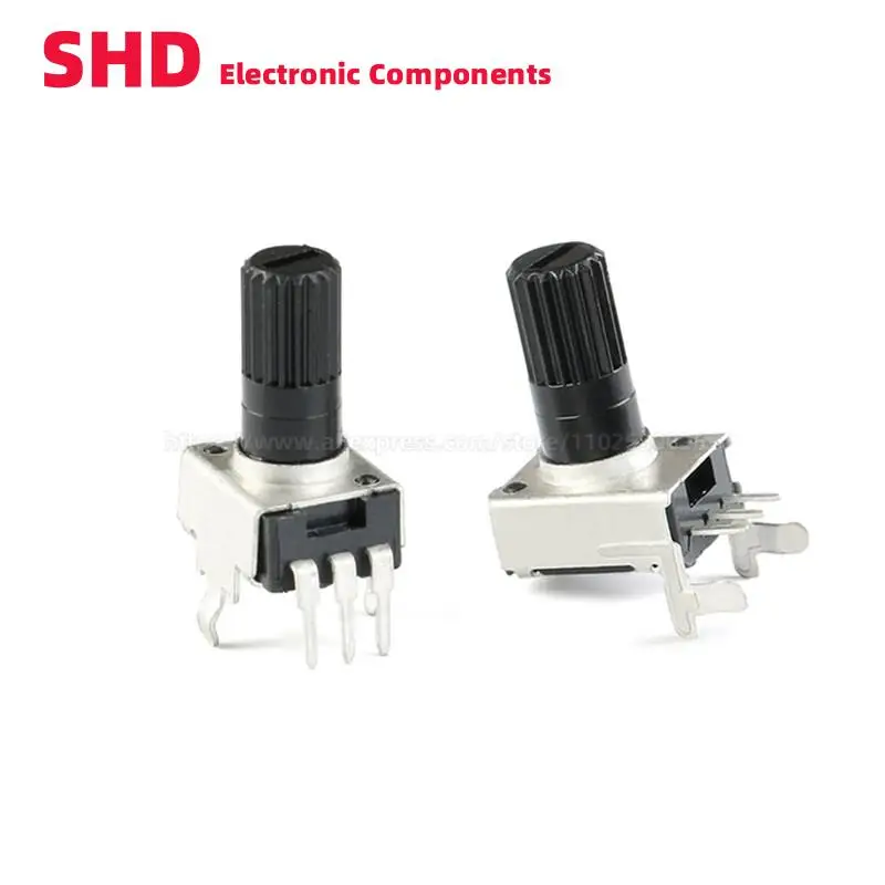 10 Pz Rv09 0932 Resistore Regolabile 1K 2K 5K 10K 20K 50K 100K Ohm B102 B202 B502 B103 B203 B503 B104 Tipo Orizzontale Verticale