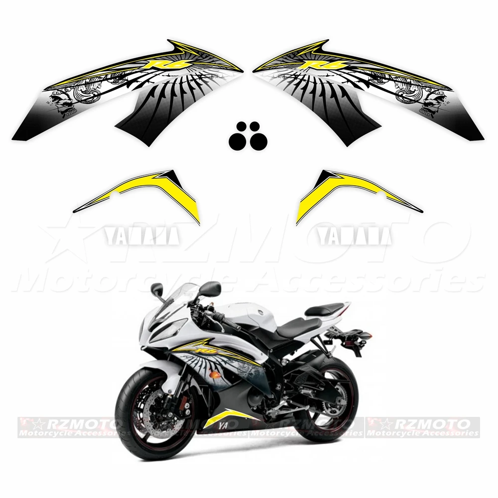 ߸ YZF-R6 YZF R6 2008-2016  ǰ  ƼĿ, ü  ݻ  ƼĿ ŰƮ