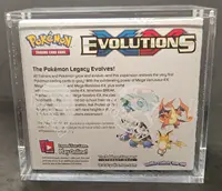 4mm Dustproof Clear Acrylic Cards Display Case Protective Storage Box Collectibles Gift for modern English booster PokemonBox 2