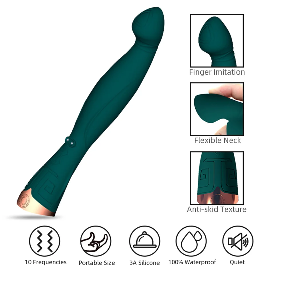 Finger Shaped Vibrator for Women Orgasm Penetration Clitoris Stimulator Vagina Massarger Sexy Toy Machine for Adult Joinjjtoy