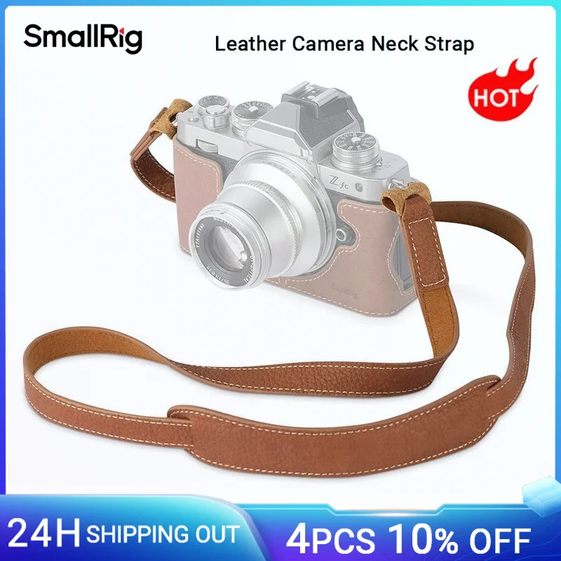 Smallrig-ヴィンテージレザーカメラストラップ,茶色の本革 Smallrig-ヴィンテージレザーカメラストラップ,茶色の本革