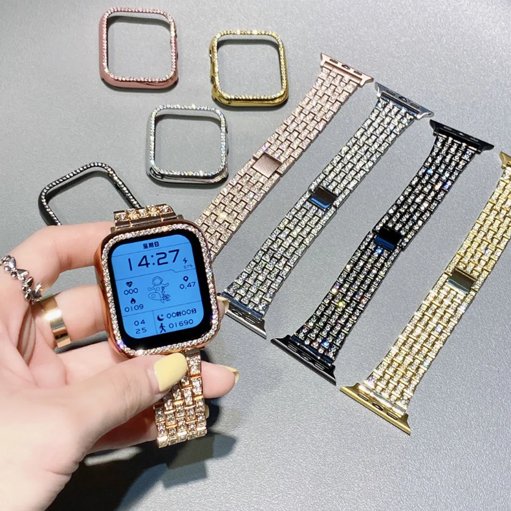 Elegant Diamond Band and Protective Cover Bundle