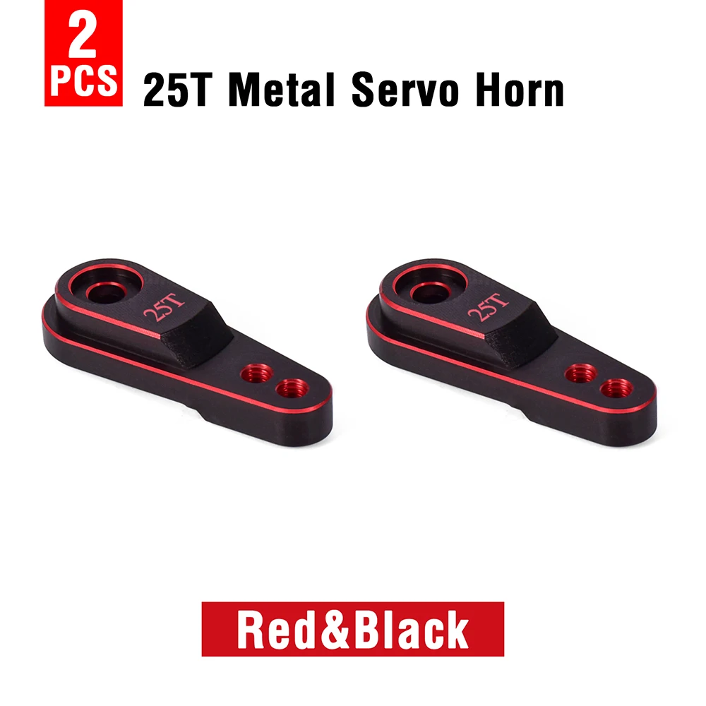 DSPOWER 25T Servo Corno 28.5mm Servo Braccio In Metallo Per 1/10 RC - Foto 10