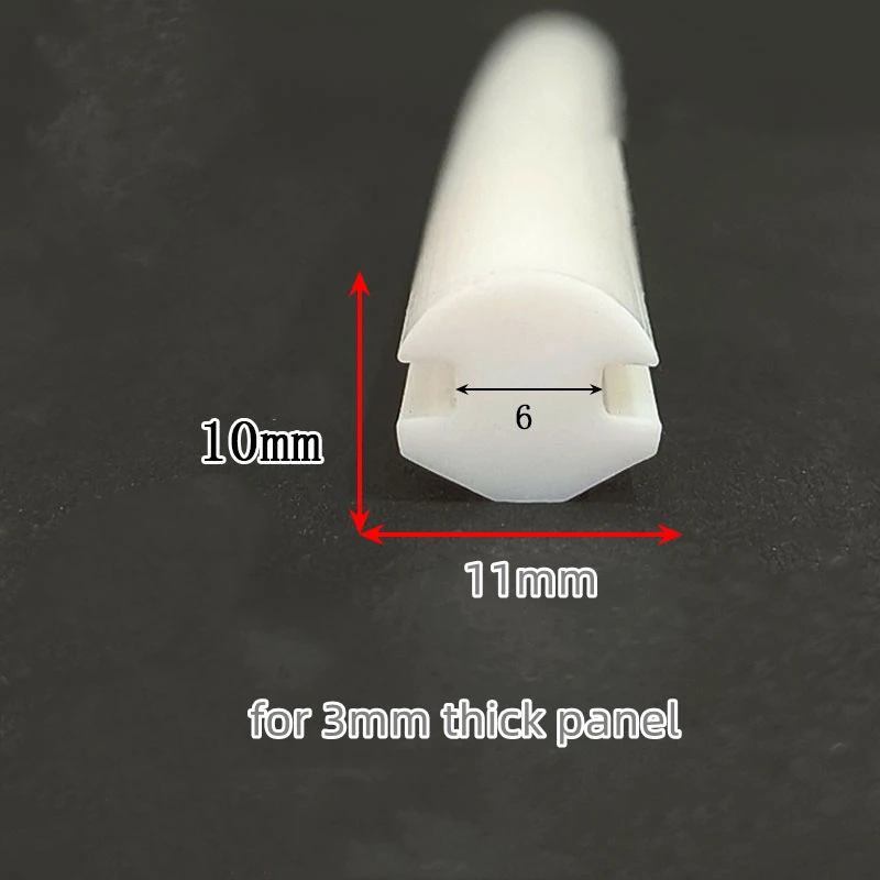 H Forma Tira De Vedação De Borracha,