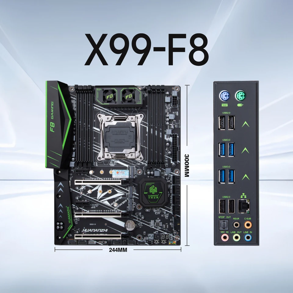 マザーボード Huanzhi X99-F8D XEON E5 2696V3 x2 36C72T Huanzhi X99-F8D XEON E5 2696V3 x2 36C72T