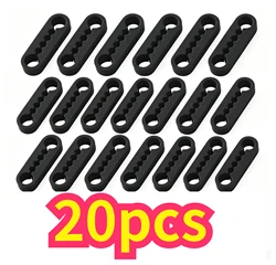 Silicone Door Shock Absorber Pads - Noise - Reducing, Paint - Protecting Cushions (Black - 20PCS)