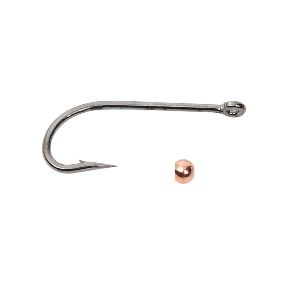 25Pcs/lot Nice-Designed Slotted Tungsten Beads Fly Tying Beads Tungsten 2mm/2.5mm/2.8mm/3.3mm/3.5mm Fly Tying Material