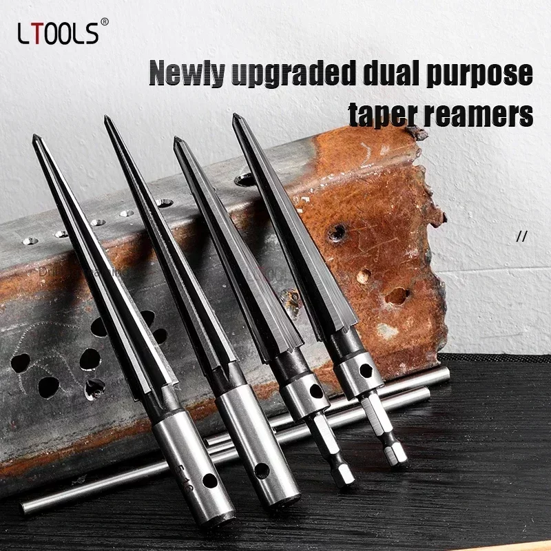 

Двухцелевой ручной конический расширитель, деревообрабатывающий Т-образный расширитель с прямым хвостовиком, Открыватель отверстий из твердого сплава, расширитель фаски, режущие инструменты