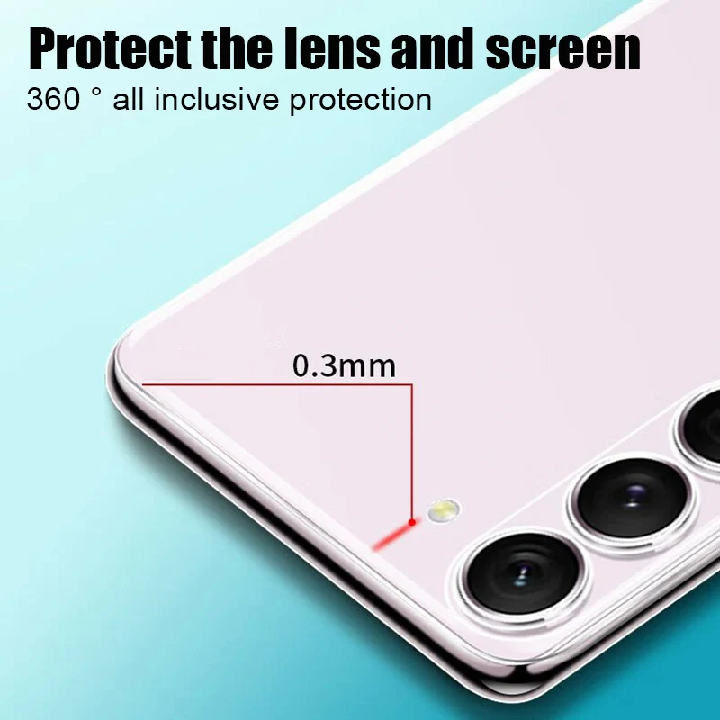 Transparent Silicone Soft Back Cover - Sleek and Durable Clear Phone Case