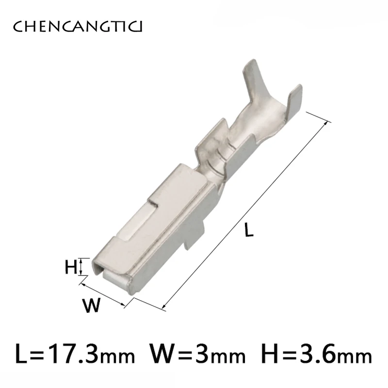 Terminal Connector 20 Pcs Car Crimp Splice Auto Wire Cable Female or Male 2.2 MM Series Pin for HYUNDAI KIA VW