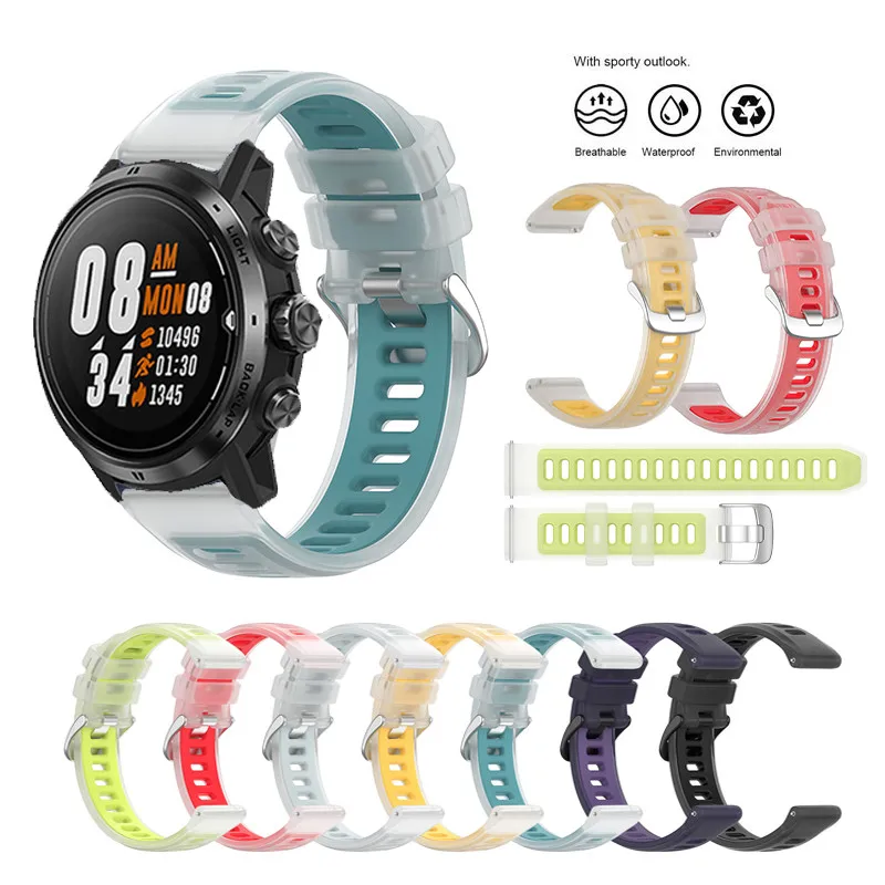 Colorful Waterproof Silicone Sport Strap - Jelly Edition